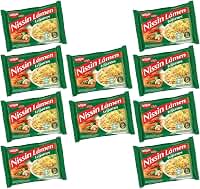 Miojo Lámen Macarrão Instantâneo Legumes Kit com 10 Unidades