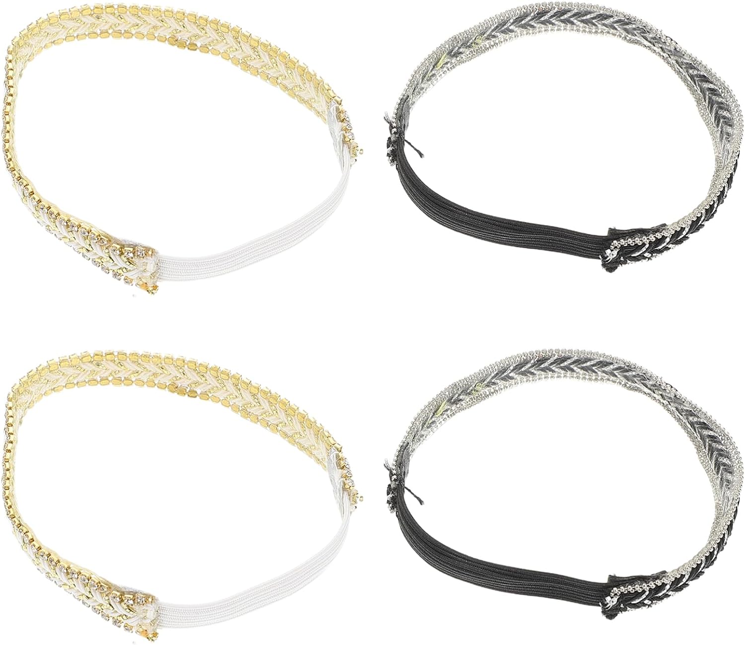 2pairs Elastic High Heel Straps Rhinestones Shoe Laces for Women Ankle Support for Dress Shoes Convenient Footwear