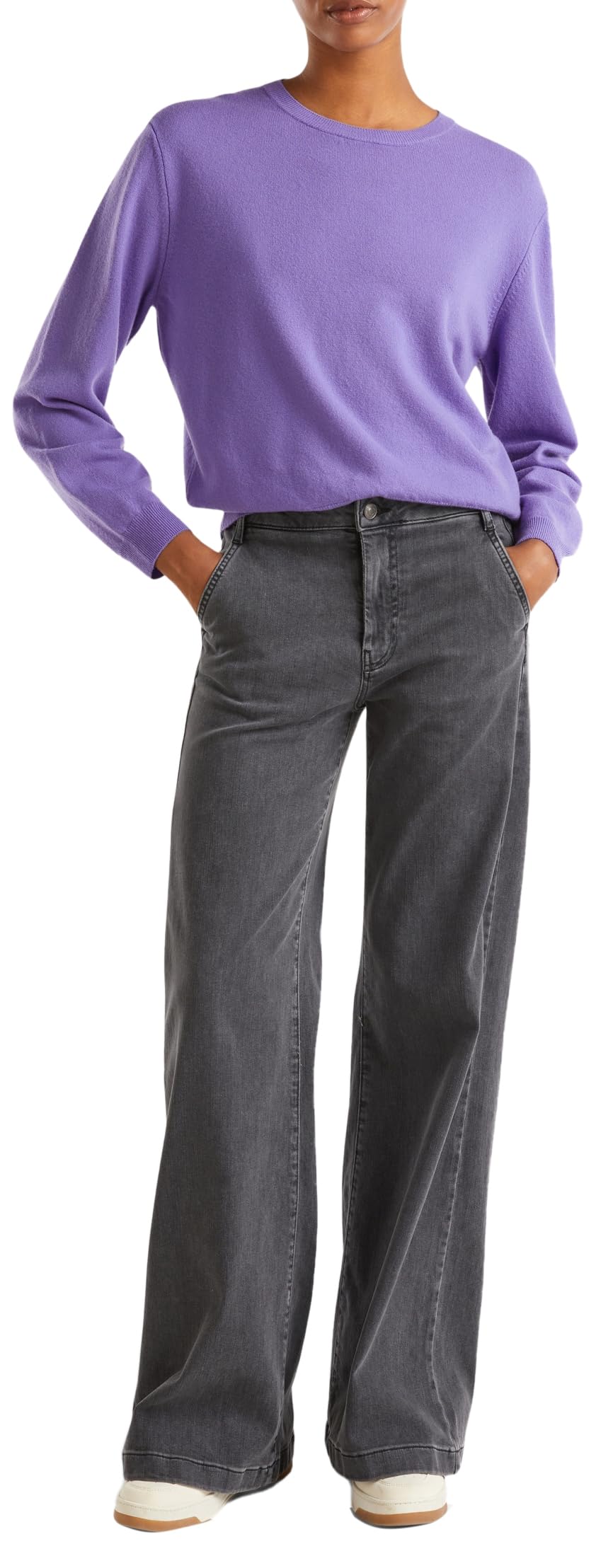 United Colors of Benetton Jersey g/c m/l, Purple, XS