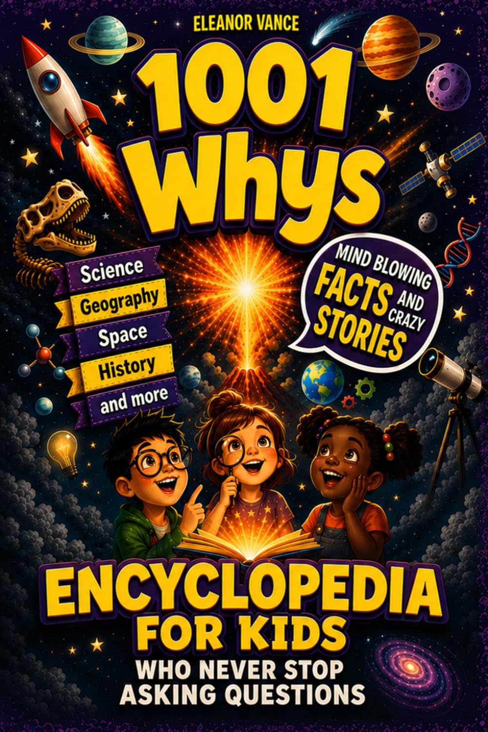 1001 Whys Encyclopedia for Curious Kids: Simple Answers to Big Questions with Mind-Blowing Facts & Fun Coloring Pages