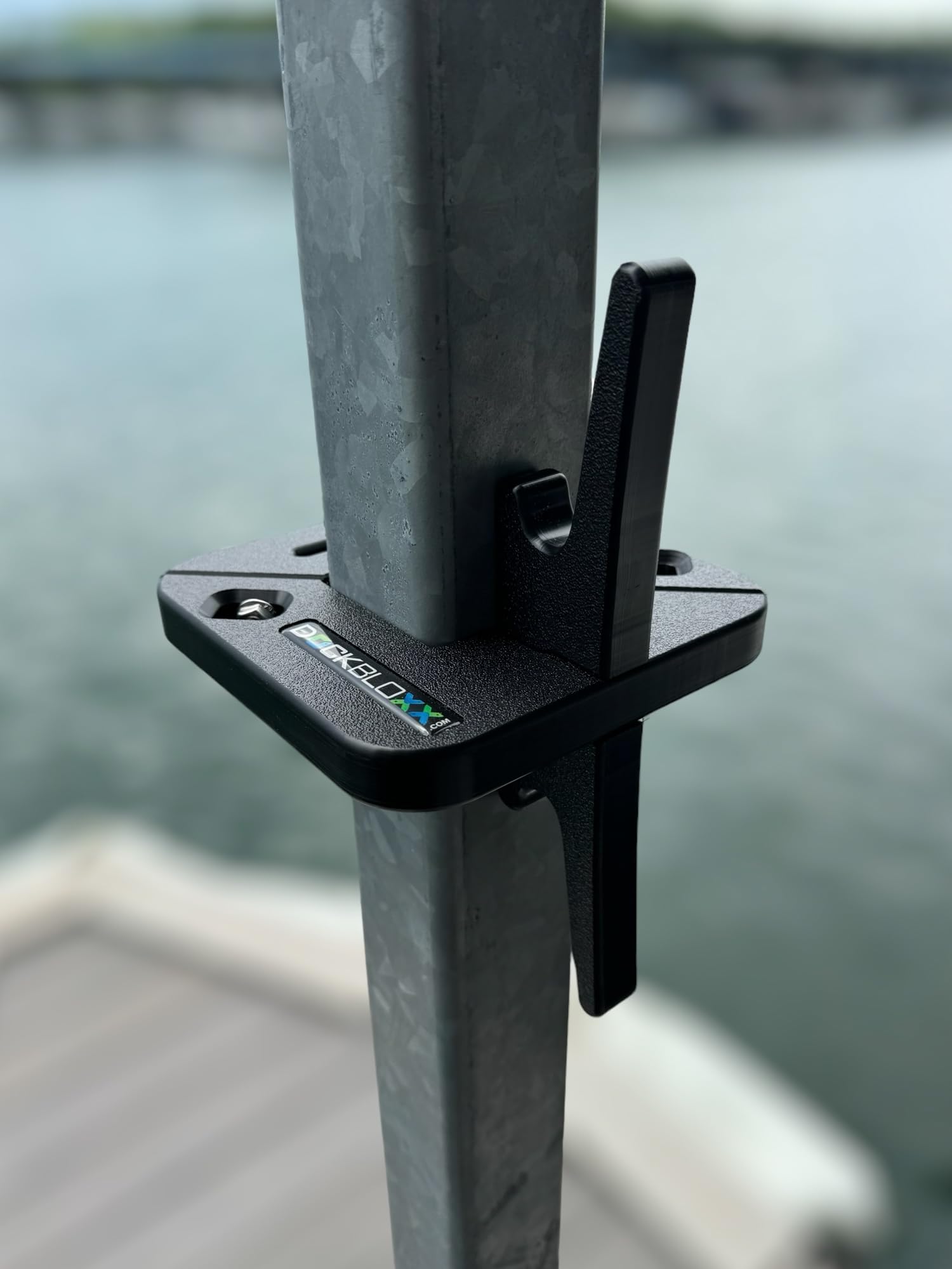 Dockbloxx Dock Cleat – Made in USA, No Drilling Required – Marine-Grade UV-Resistant Cleat Mount for Boats, Jet Skis, Pontoons & Docks – Fits a 2