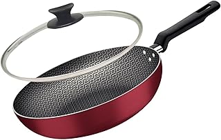 Frigideira funda wok tramontina 28cm com tampa