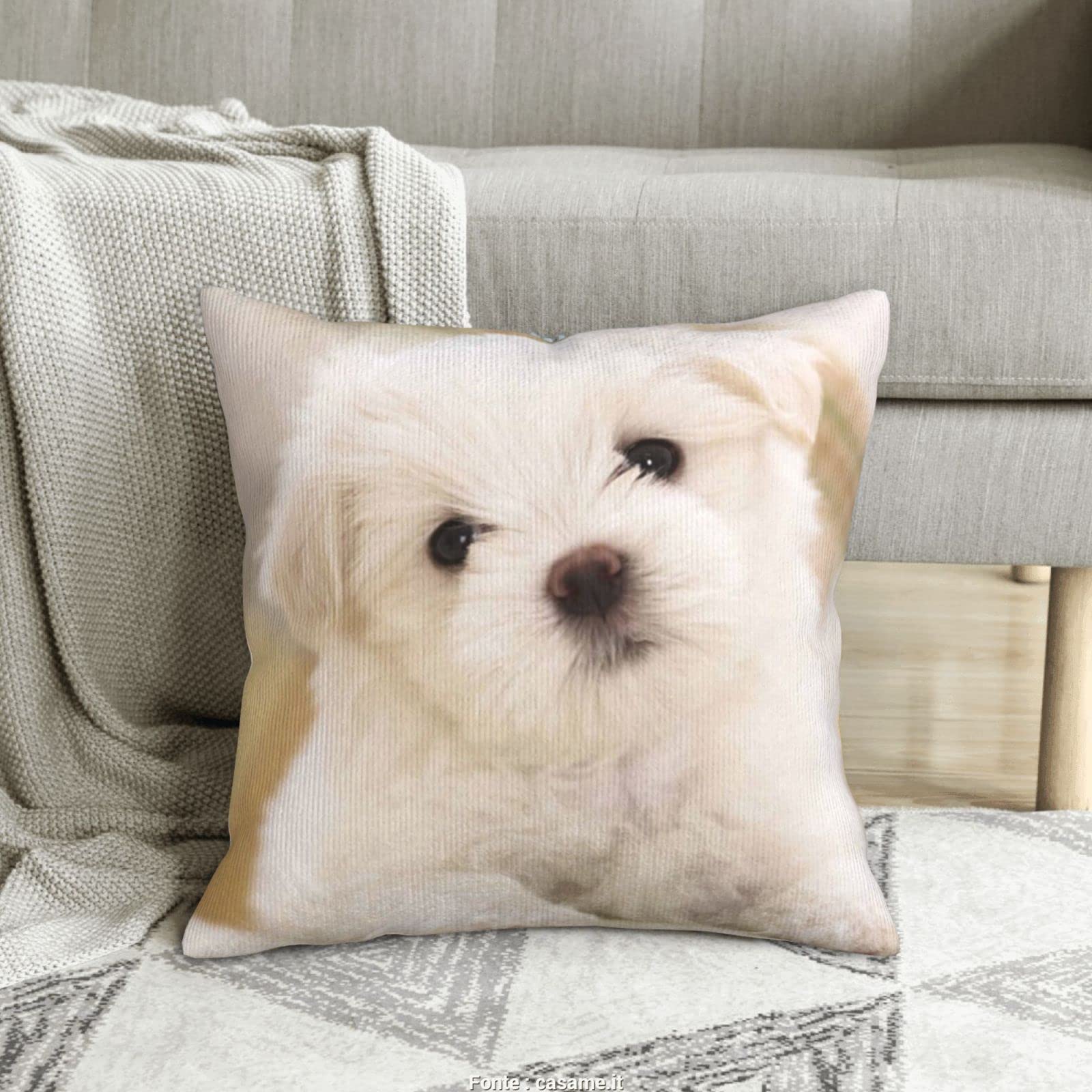 TTiiLoe Federa Per Cuscino 45 X 45 Cm Con Anima Per Decorazione - 4