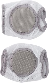Baby Crawling Knee Pads, Soft Cotton Elastic Knee Protector for Infant, 2 Pieces Baby Knee Protection for Learning to Walk, Breathable Material, 8.27 X