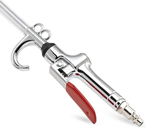 Vista 11 de Neiko 31112, juego de pistolas de soplado de aire con 5 boquillas intercambiables y gatillo tamaño grande, 5