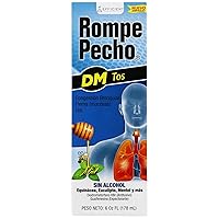 Vista 2 de supresor de tos, jarabe expectorante, 6 Fl Oz, Botella.