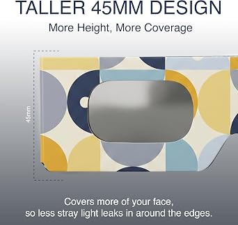 Solar Eclipse Glasses 2 Pack, 45mm Frame Height, Fits Over Optical Glasses, EN ISO 12312-2:2015 Tested, CE Marked for Safe Direct Sun Viewing – Mosaic