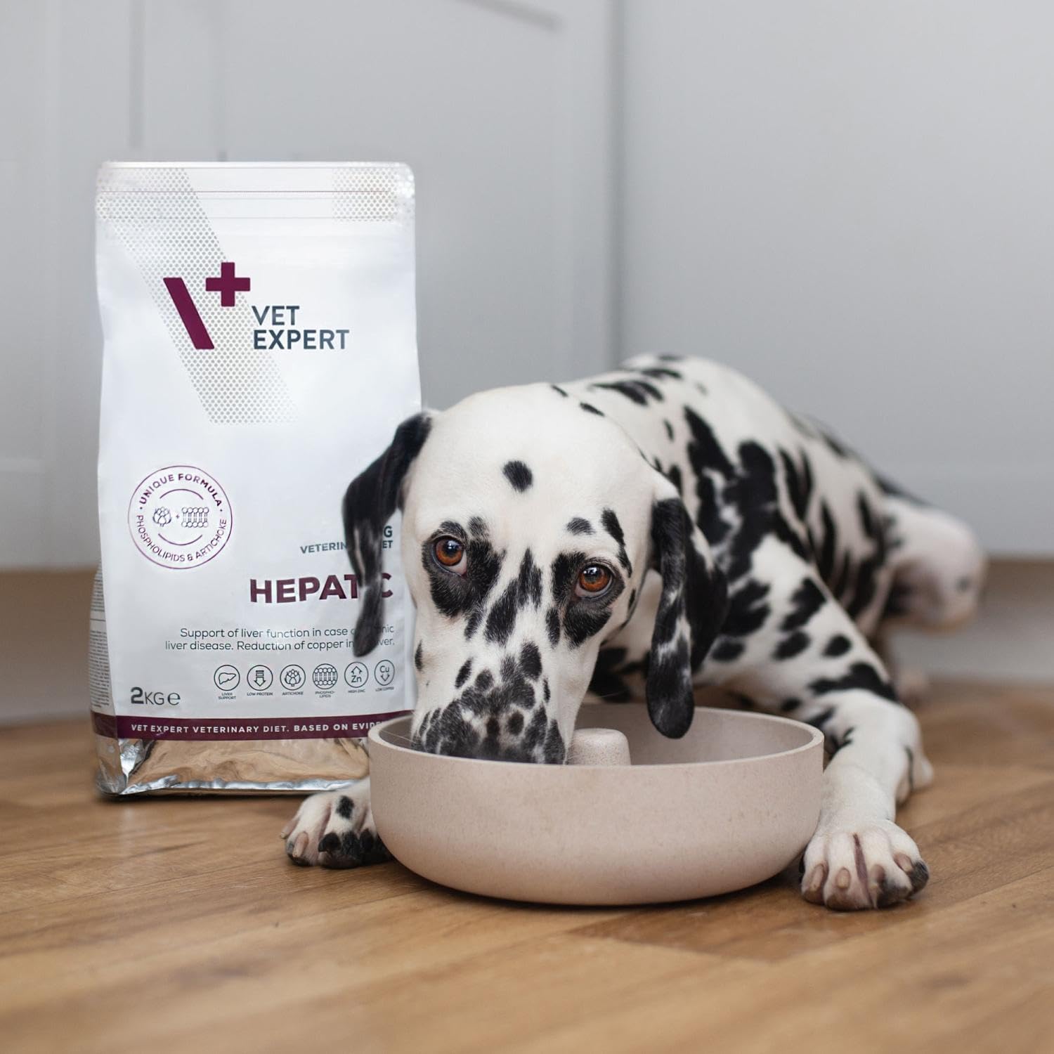 VET EXPERT HEPATIC DOG 12 kg - sucha karma weterynaryjna dla psów z przewlekłą niewydolnością wątroby