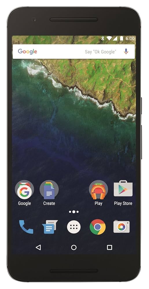 Huawei nexus 6p SIMフリー Huawei Nexus 6P 64GB 4G Grey - smartphones (Single SIM