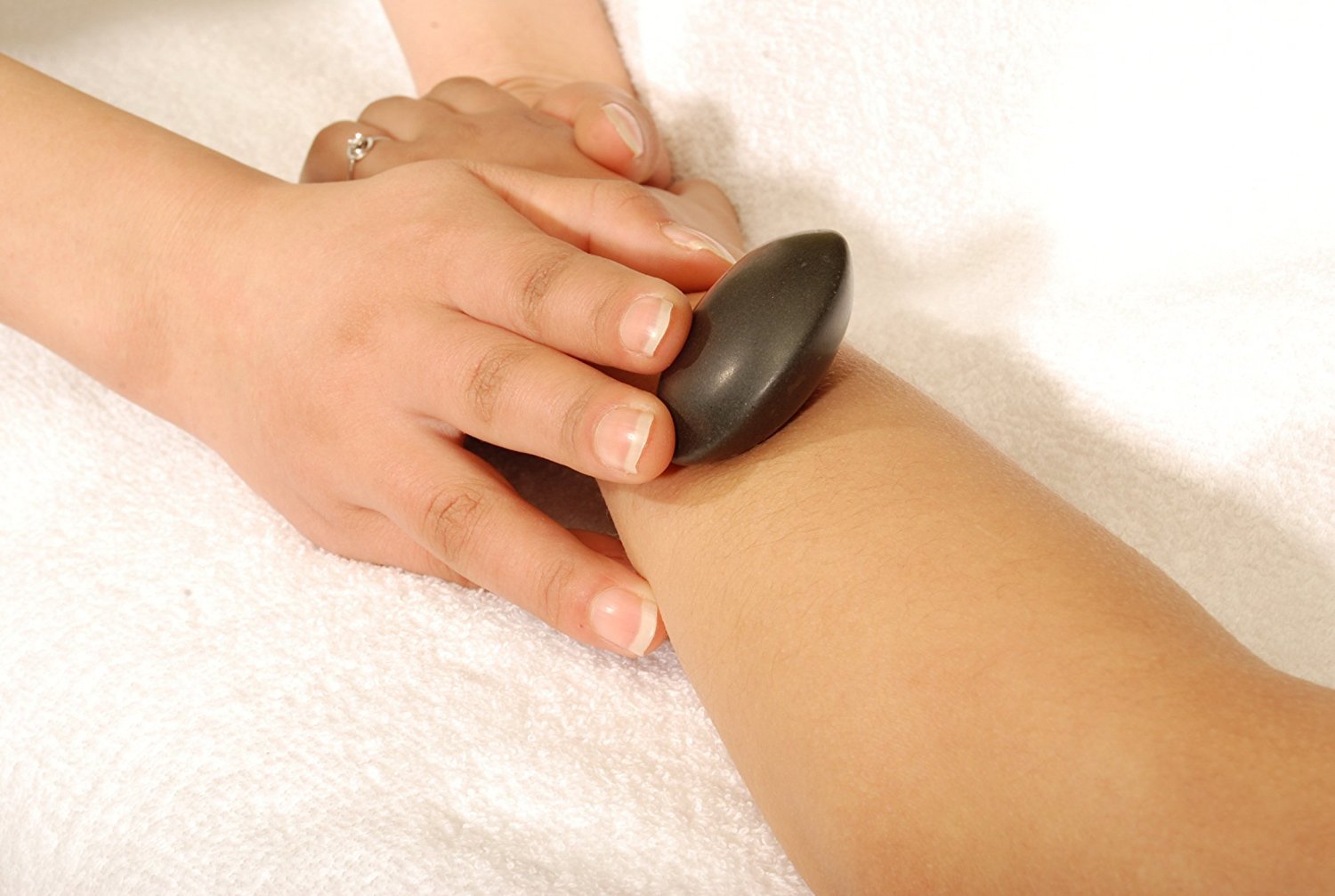 Master Massage Molde de piedra de basalto maltés para masaje de piedra caliente (10 unidades)