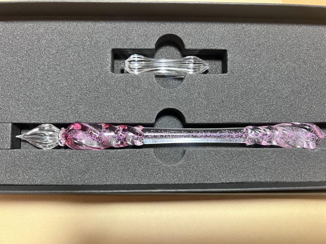 LUC】ガラスペン ピンク