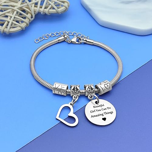 Miniatura 3 de DlaeKua Regalos inspiradores para mujer, pulsera de recuperación, regalos de aliento para mujeres, regalo de cumpleaños para regalo para hermosas