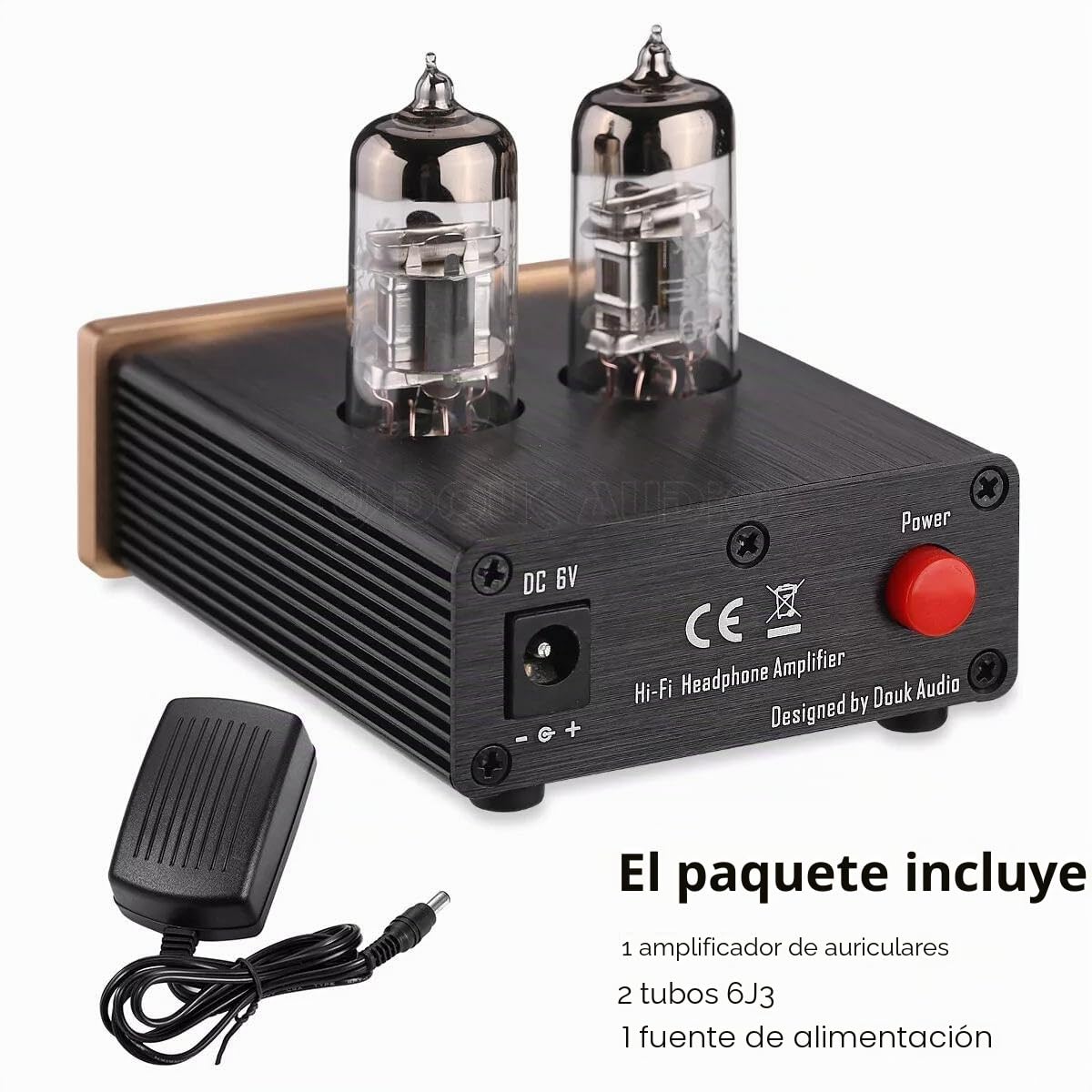 Nobsound HiFi Mini Valve Tube Headphone Amplifier Stereo amp Audio Kopfhörerverstärker