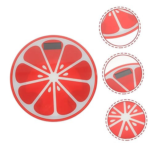 Miniatura 4 de NOLITOY Báscula de peso digital portátil pequeña báscula de viaje con superficie templada resistente a los arañazos, pantalla de fácil lectura para