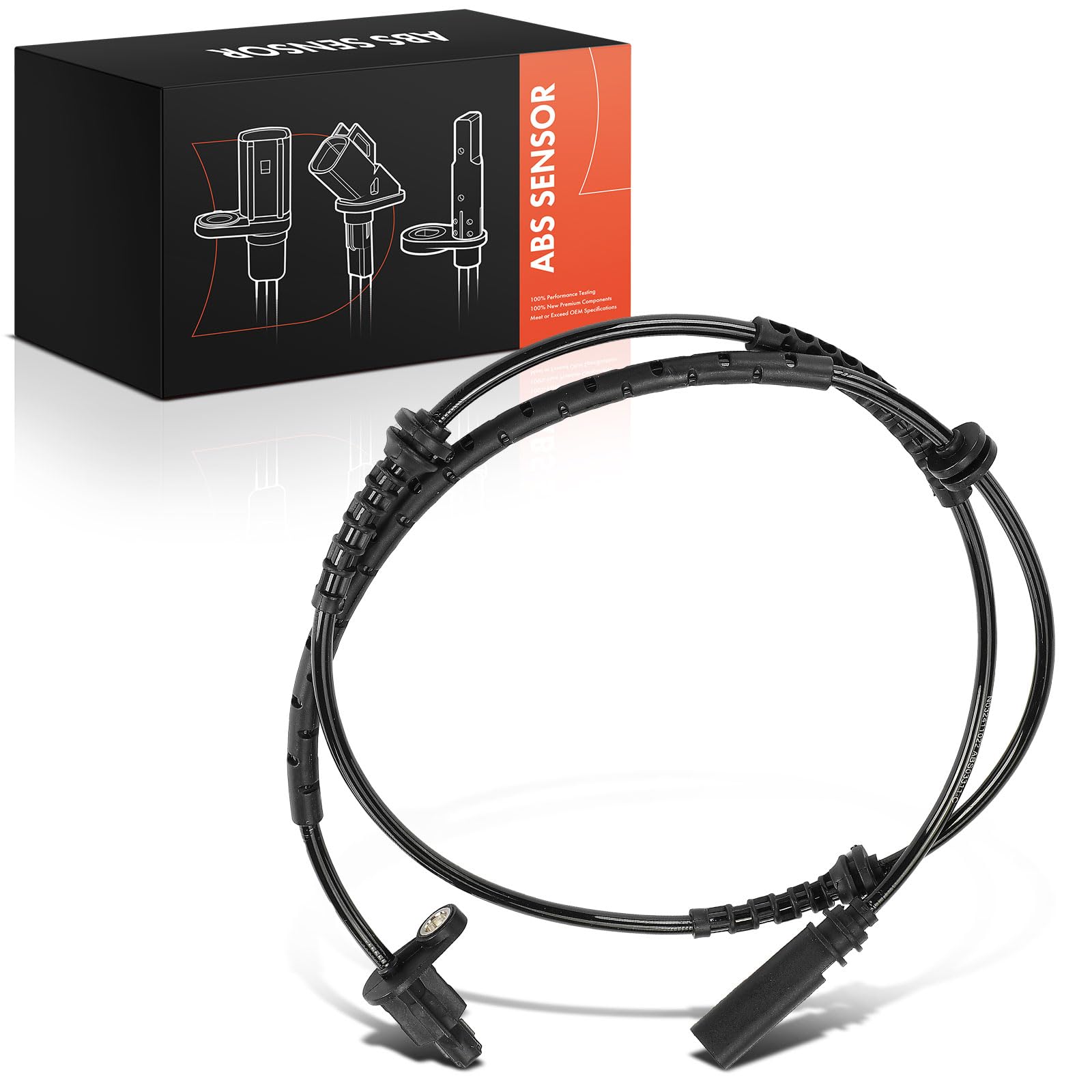 Frankberg Sensor de velocidad de ruedas Sensor ABS Compatible con Serie 3 Touring G21 G81 Serie 3 G20 G28 G80 4 Cabrio G23 G83 2 Coupé G42 G87 4 Coupé G22 G82 Replace# ALS3311