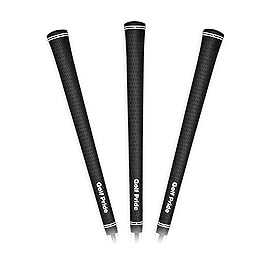 Golf Pride Tour Velvet Golf Grip - Durable Rubber Grip for Clubs - Features Anti-Slip Technology with Textured Surface - Midsize - 3 Pack
