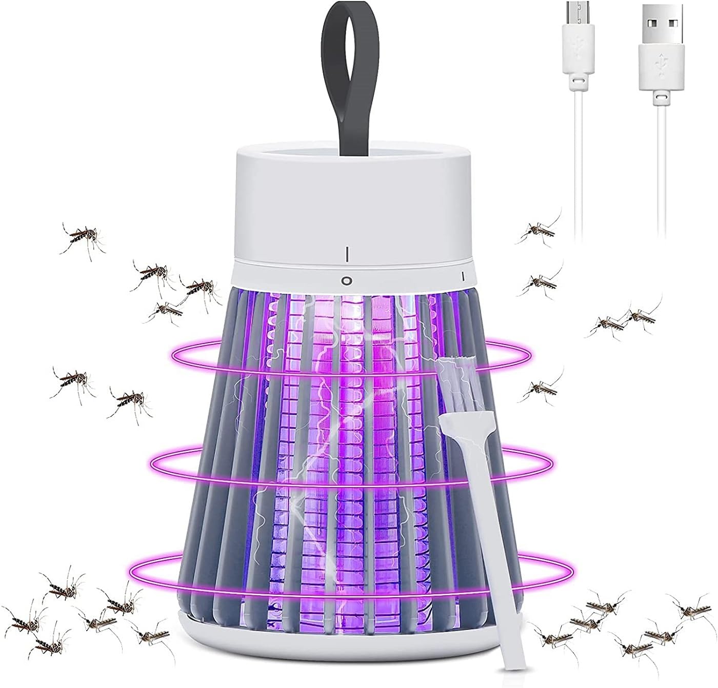 Electronic led Mosquito Killer Machine Trap lamp Theory Screen Protector USB Powered Device uv Light Electric Shock Bug Fly Zapper Insects Home Working Purely Technique Kill-VS-123-image-37