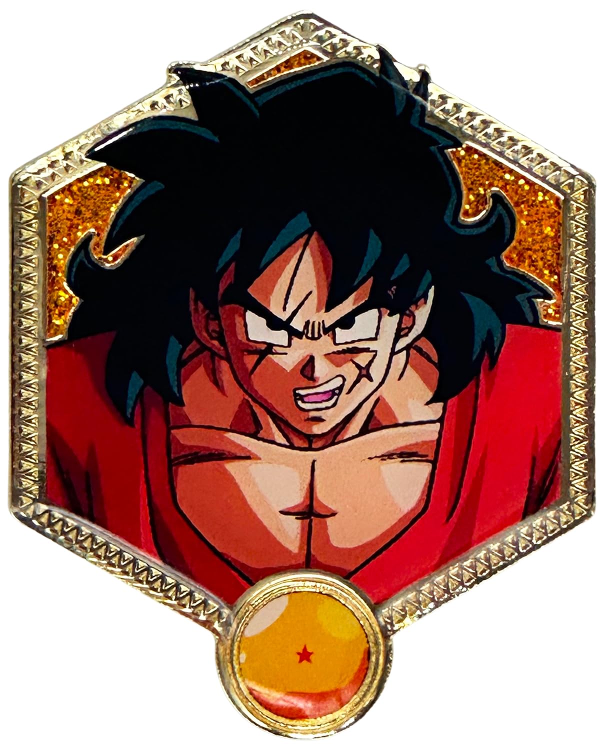DBZ x Zen Monkey Studios: Golden Series 2 - Yamcha Collectible Enamel Pin