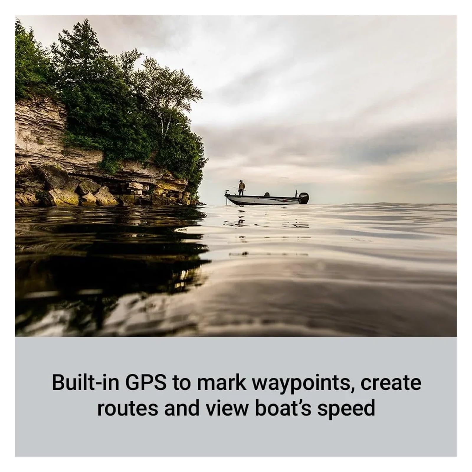 5" GPS Fishfinder Fish Finders CHIRP Traditional And ClearVu Scanning Sonar Transducer Goods for Fishing Tackle Fising Finder