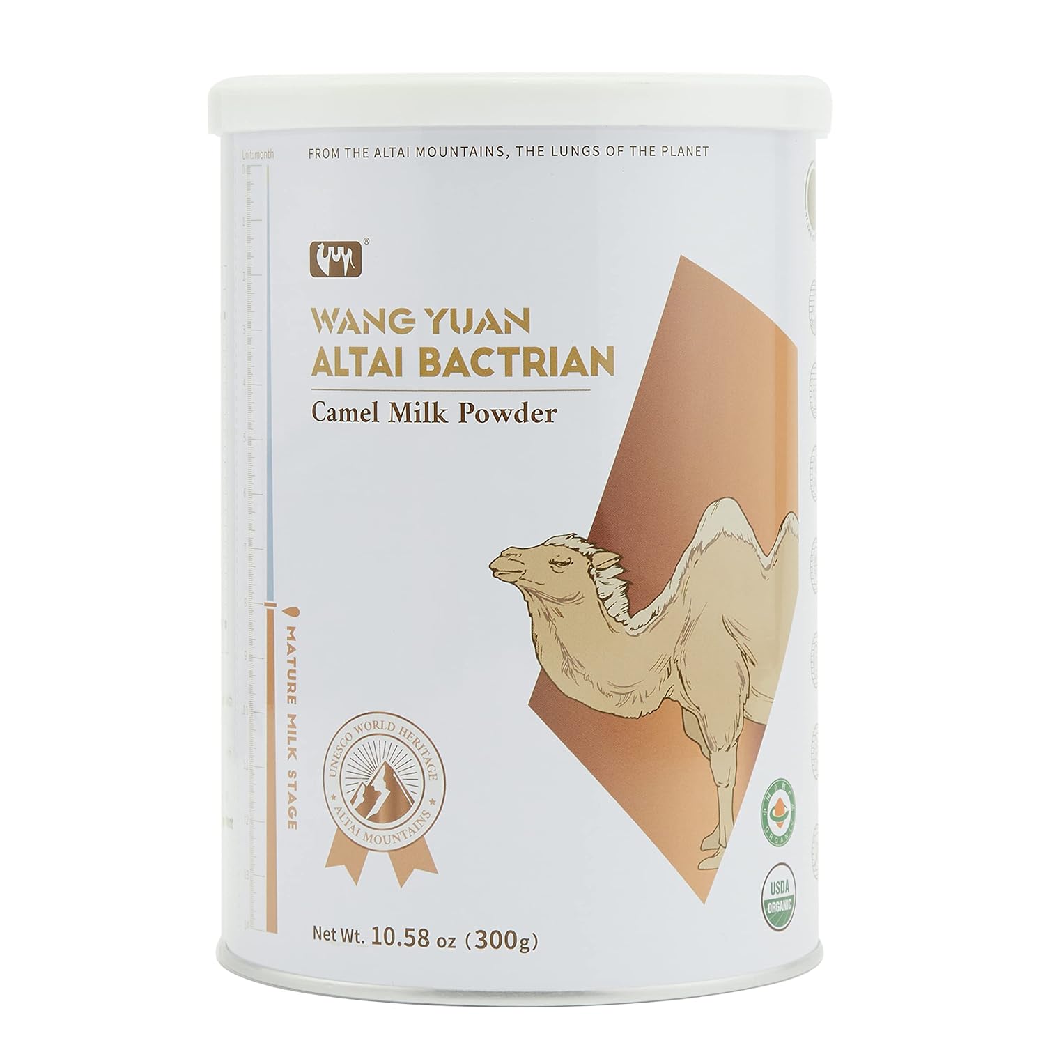 WANG YUAN ALTAI BACTRIAN Camel Milk Powder GOLD LABEL, Organic Colostrum Camel Milk