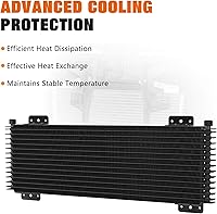 Vista 2 de LPD47391 Enfriador de aceite de transmisión de baja presión de 40k compatible con Tru Cool Heavy Duty 40,000 GVW Max Trans Cooler con hardware