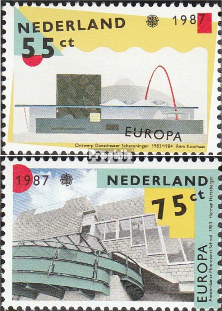 Holandia 1318-1319 (pe?ne.Kwestia.) 1987 Nowoczesne