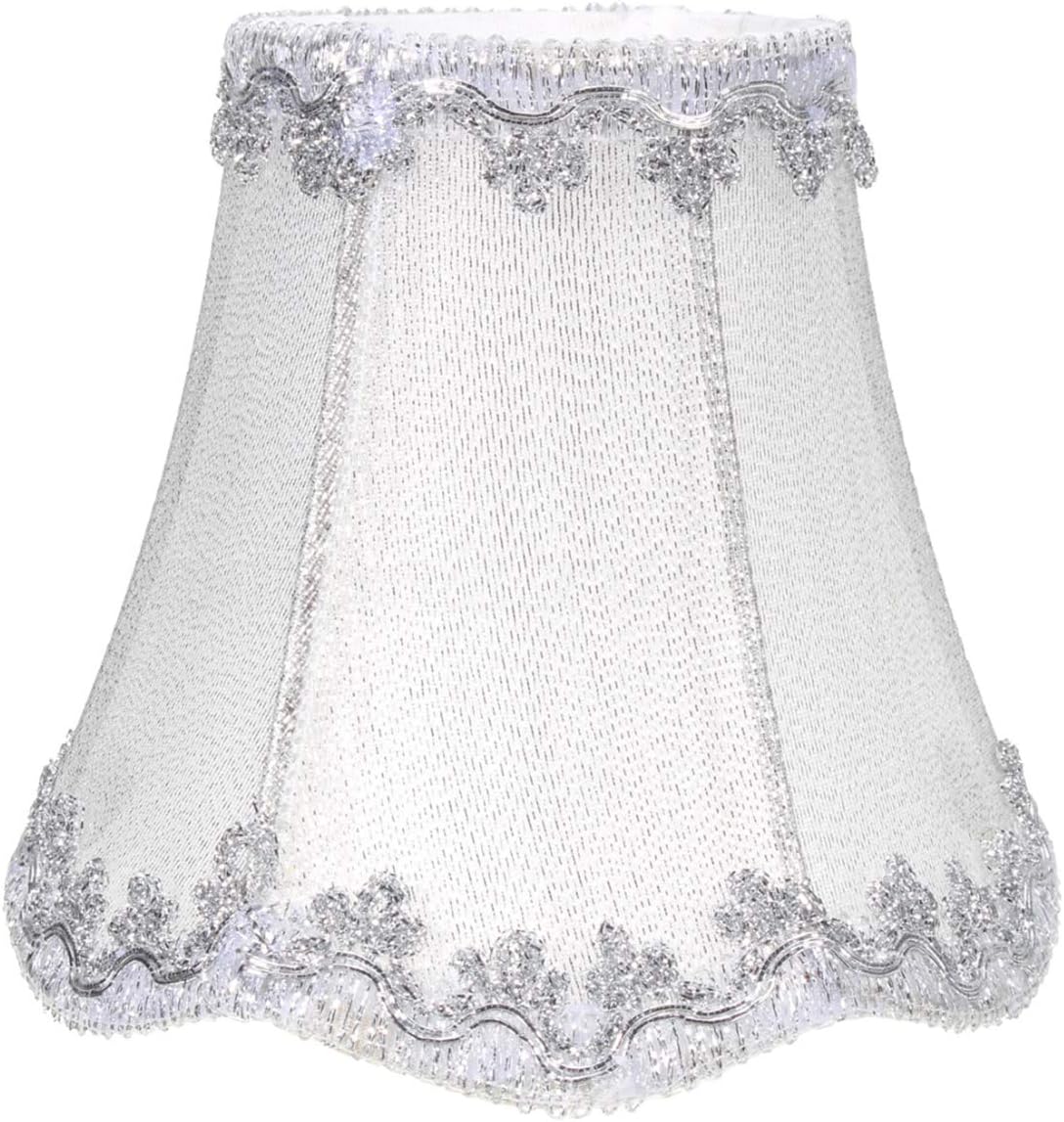 Modern European Chandelier Lamp Shades Small Table Desk Lampshades for Home Lighting Decor 5.1 x 4.7 x 3.1 in (A)