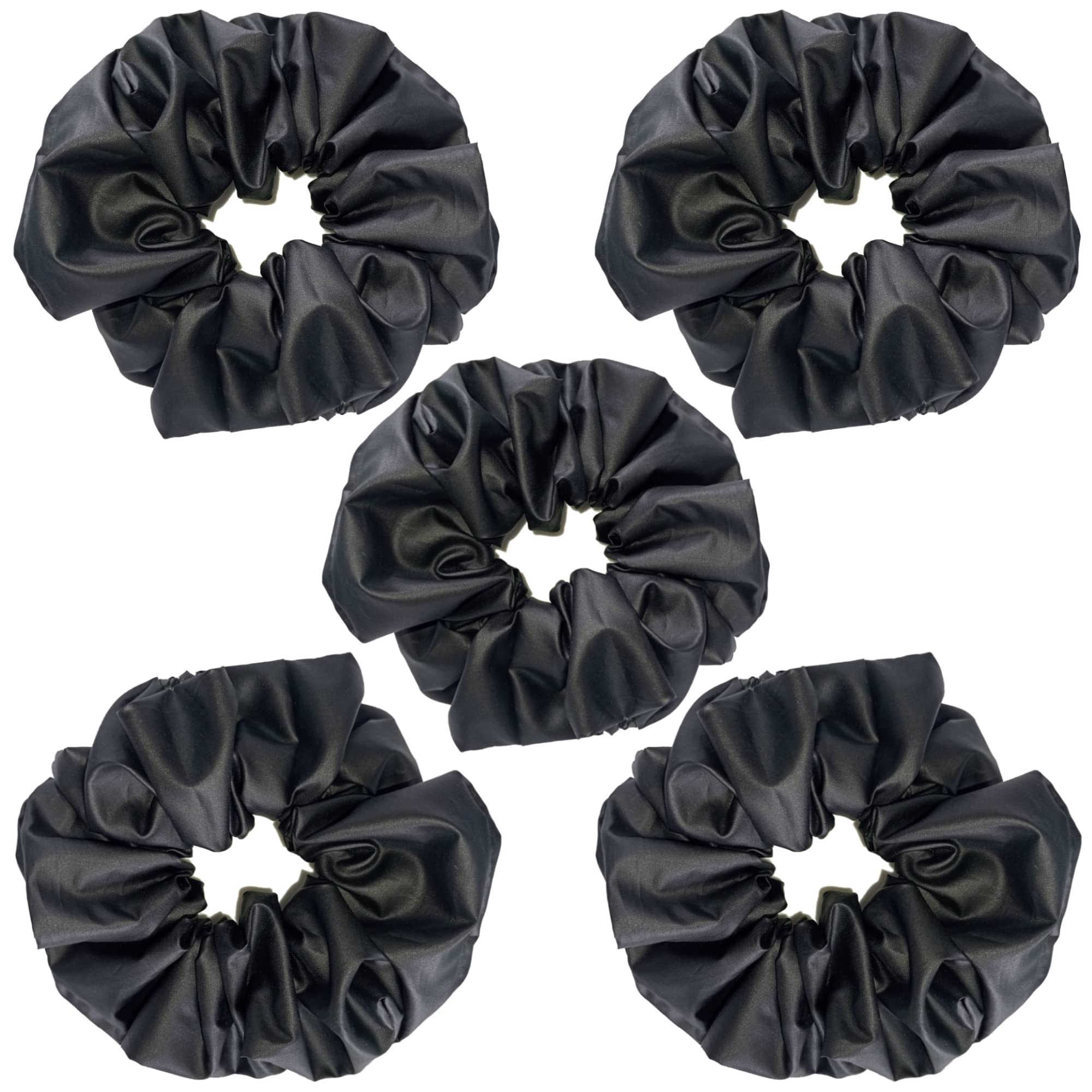 Waterproof Scrunchies 5 in one pack (Tinch Black)