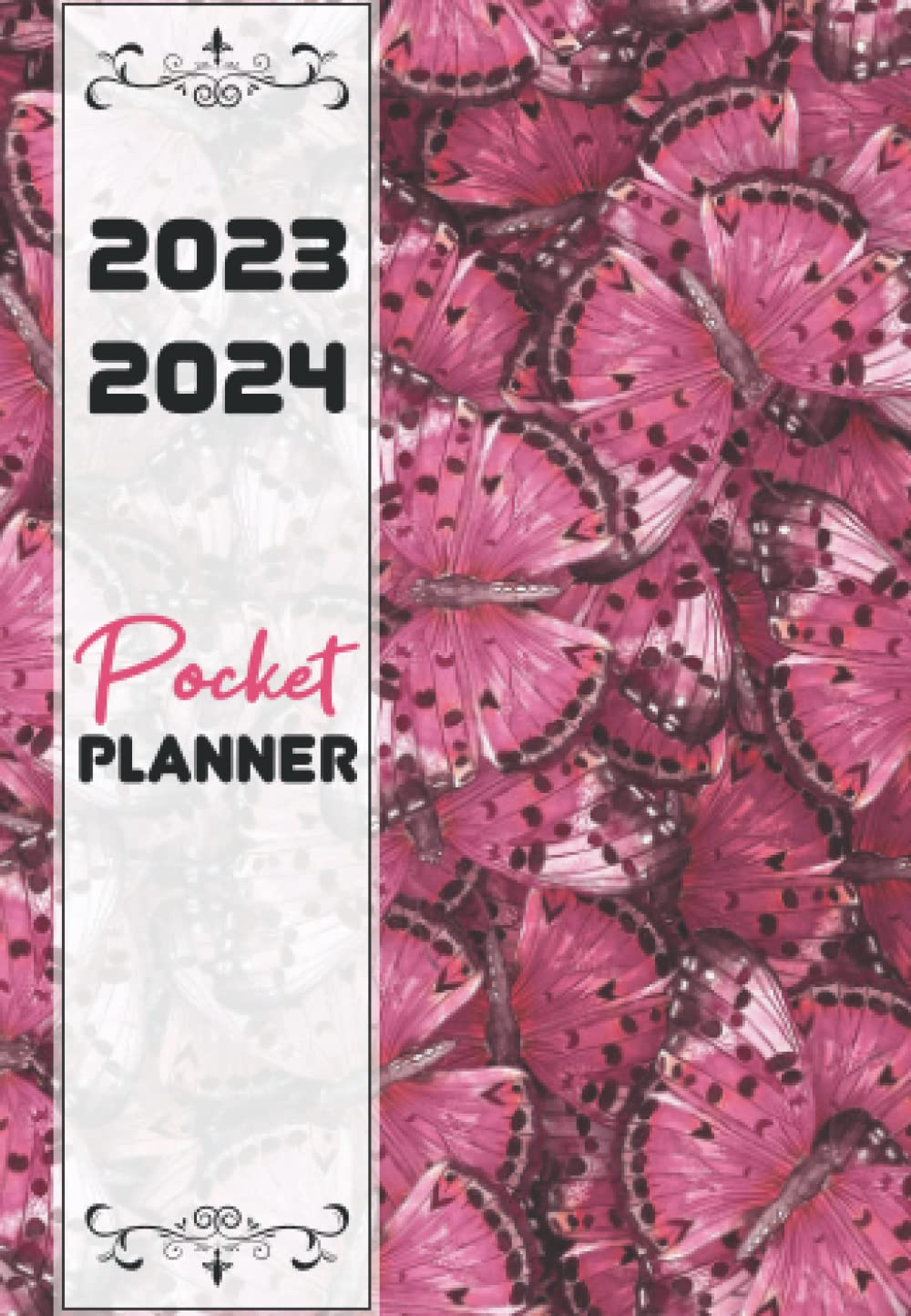 Buy 20232024 Pocket Planner 2 Year Pocket For Purse January 2023 To