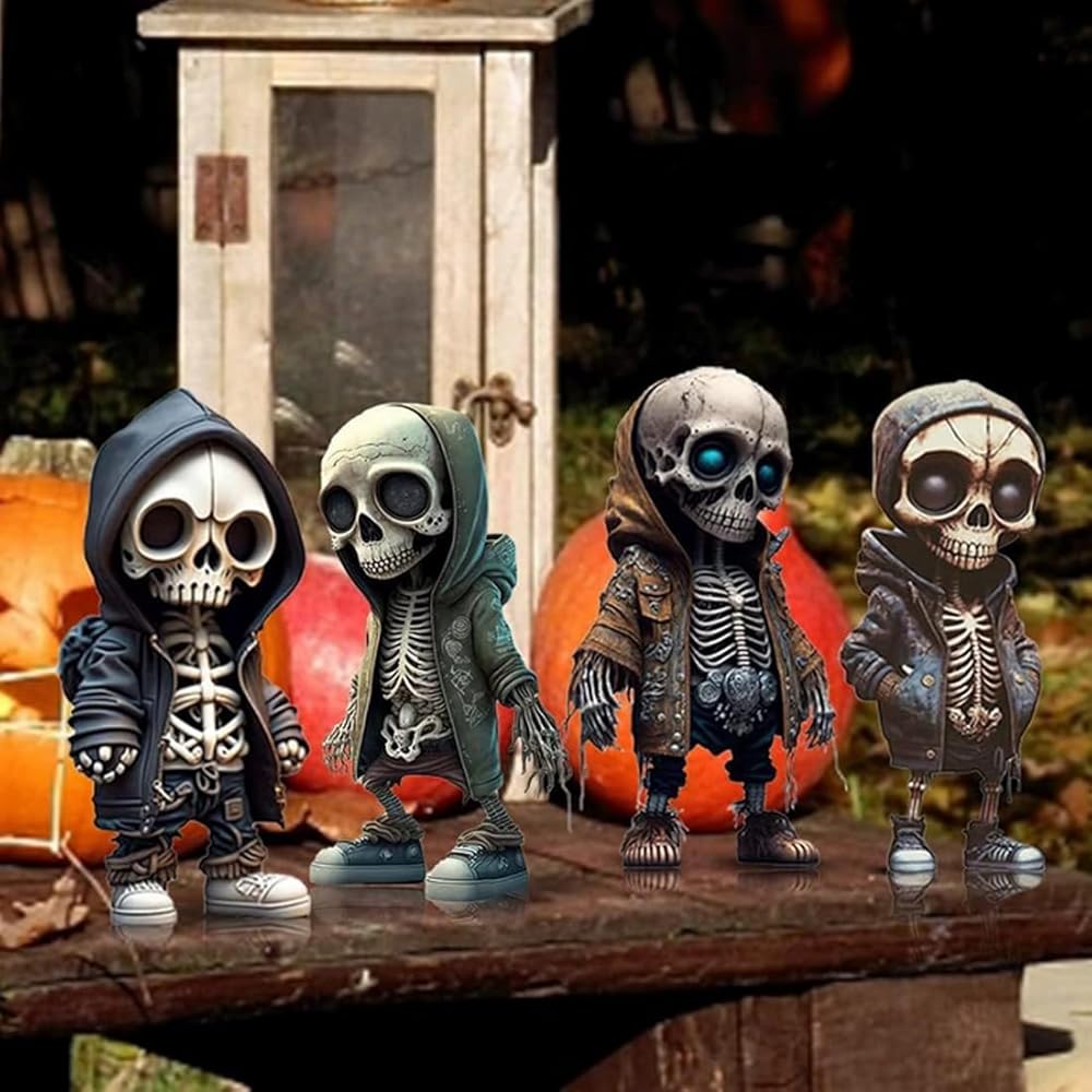 Amazon.co.jp: [XGOPTS] ハロウィン 飾り ドクロ人形 スケルトン