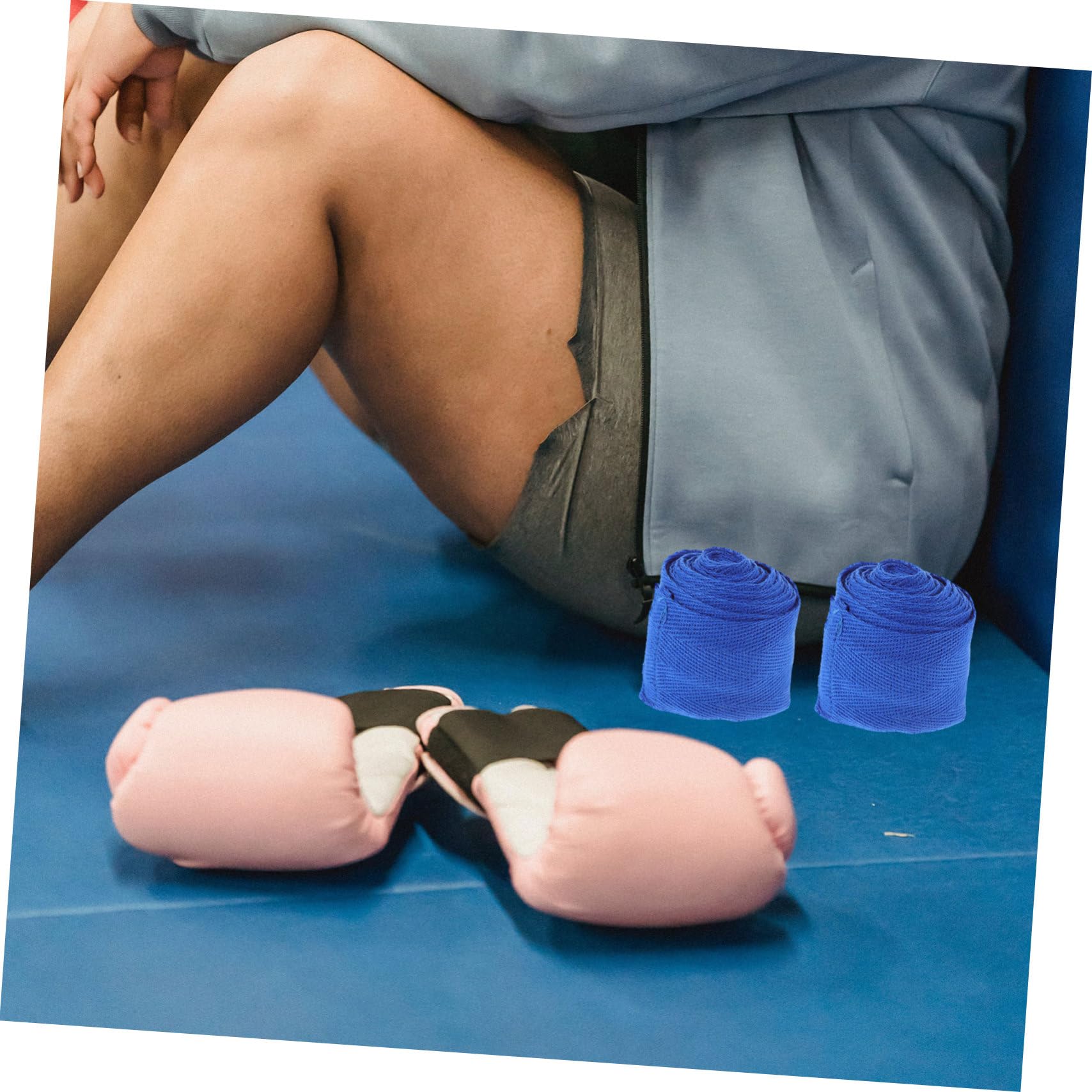 BESPORTBLE Professional Boxing Hand Wraps Hand Straps for Kickboxing Thai Strap Elastic Wrist Protector Boxing Exercise Wrap