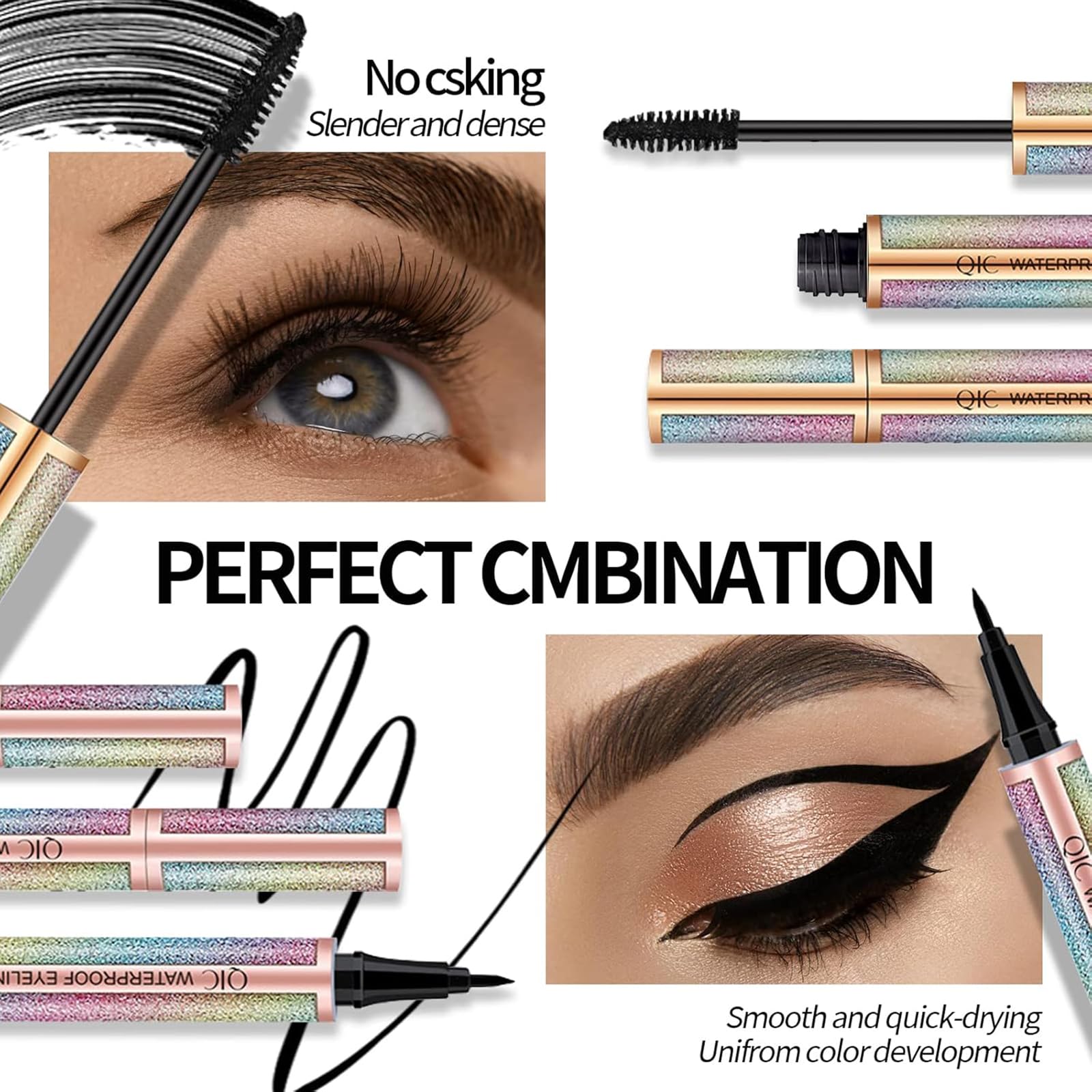 Joyeee Kit Maquillage Complet, Kit de Maquillage Femme Ado Fille, Lot Maquillage Professionnel avec Ombres à Paupières, Rouge à Lèvre, Mascara, Blush