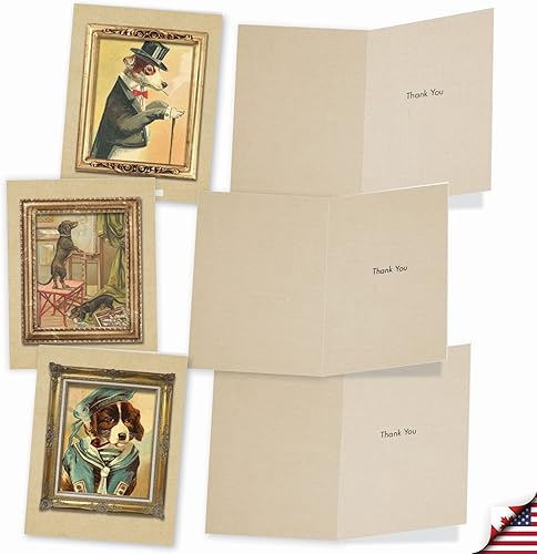 Miniatura 4 de The Best Card Company - 10 tarjetas de agradecimiento surtidas con sobres, juego surtido de tarjetas de agradecimiento de 4 x 5.12 pulgadas -