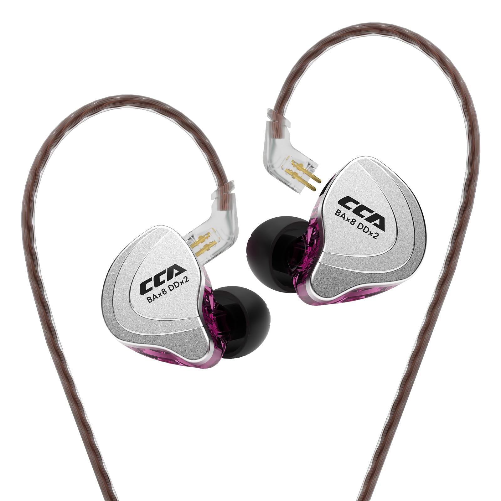 Amazon.com: CCA C10 in Ear Headphones, IEM Earphones HiFi 4BA+1DD