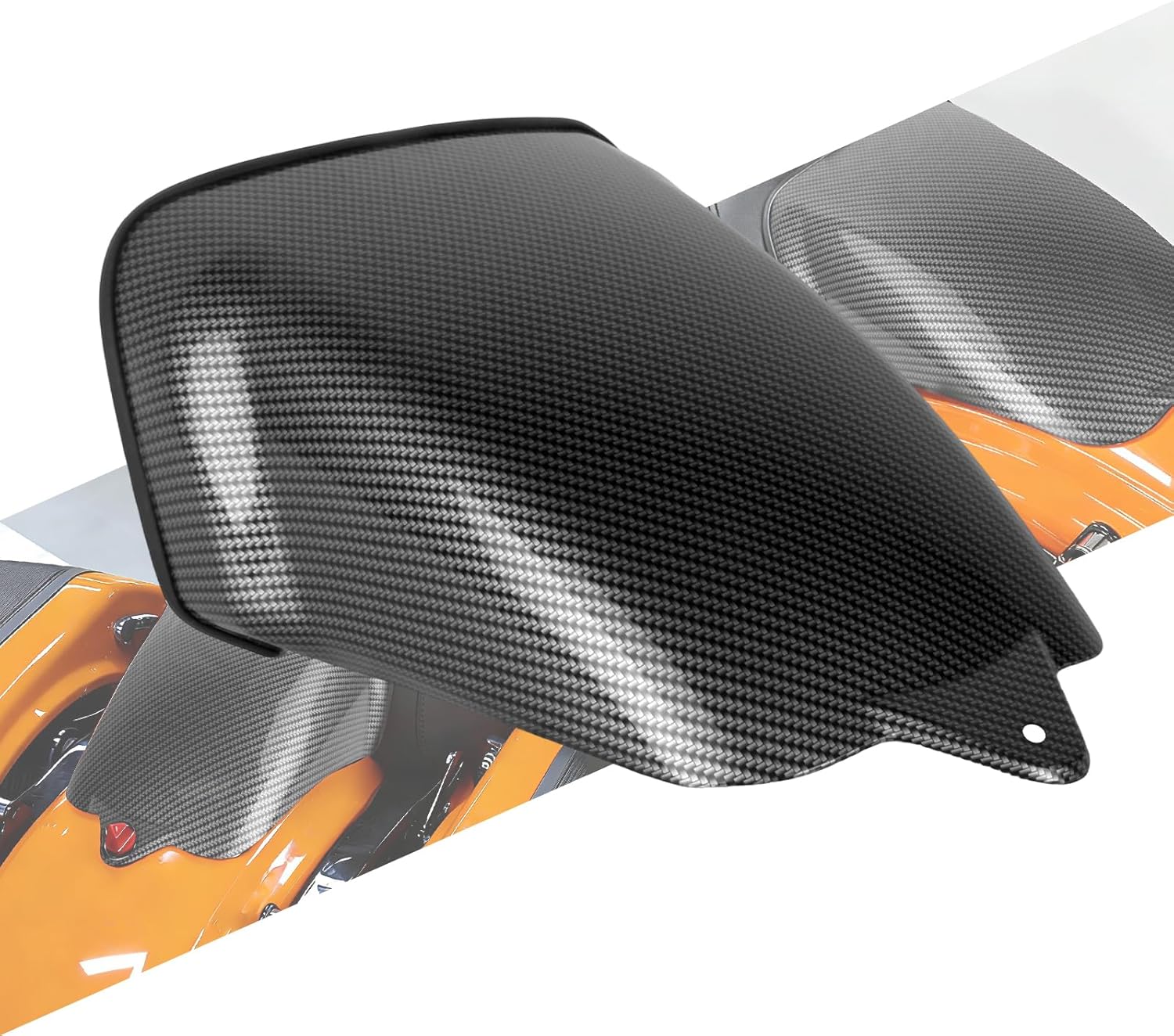 Rear Seat Cowls Cover Fit for Harley CVO Street Glide 2023–2025 CVO Road Glide FLTRXSE FLTRXSTSE 2023–2025 Black Carbon Fiber