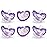 RaZbaby Jollypop Pacifier for Newborns & Up, USA Made, Natural Shaped Orthodontic Binky, Lovingly Shared in NICUs & Hospitals Worldwide, Medical-Grade 100% BPA-Free - 0-3 Months, 6 Pack - Lavender