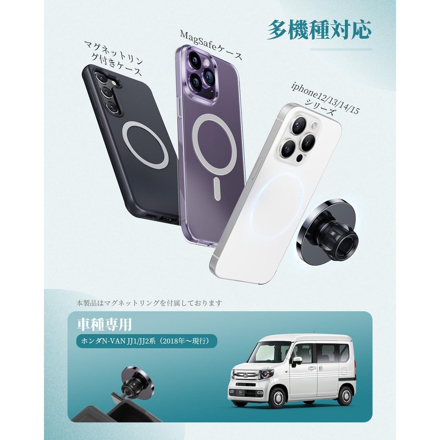 Amazon.co.jp: HUAHAO【超強磁力】ホンダn-van jj1 jj2 7インチナビ