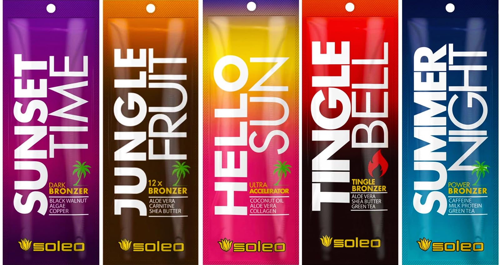 Soleo Basic Pack 40+10 Sachets Pour Solarium 15ml