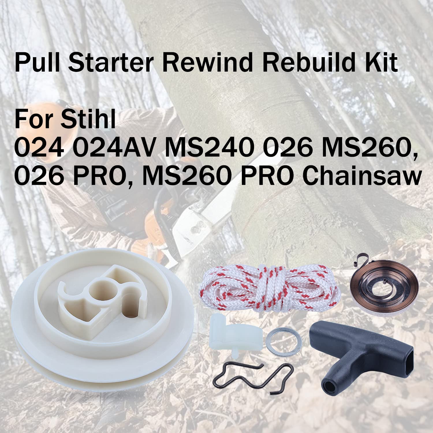 Hipa - Tapa De Combustible + Tapa De Aceite Para Motosierra STIHL 020