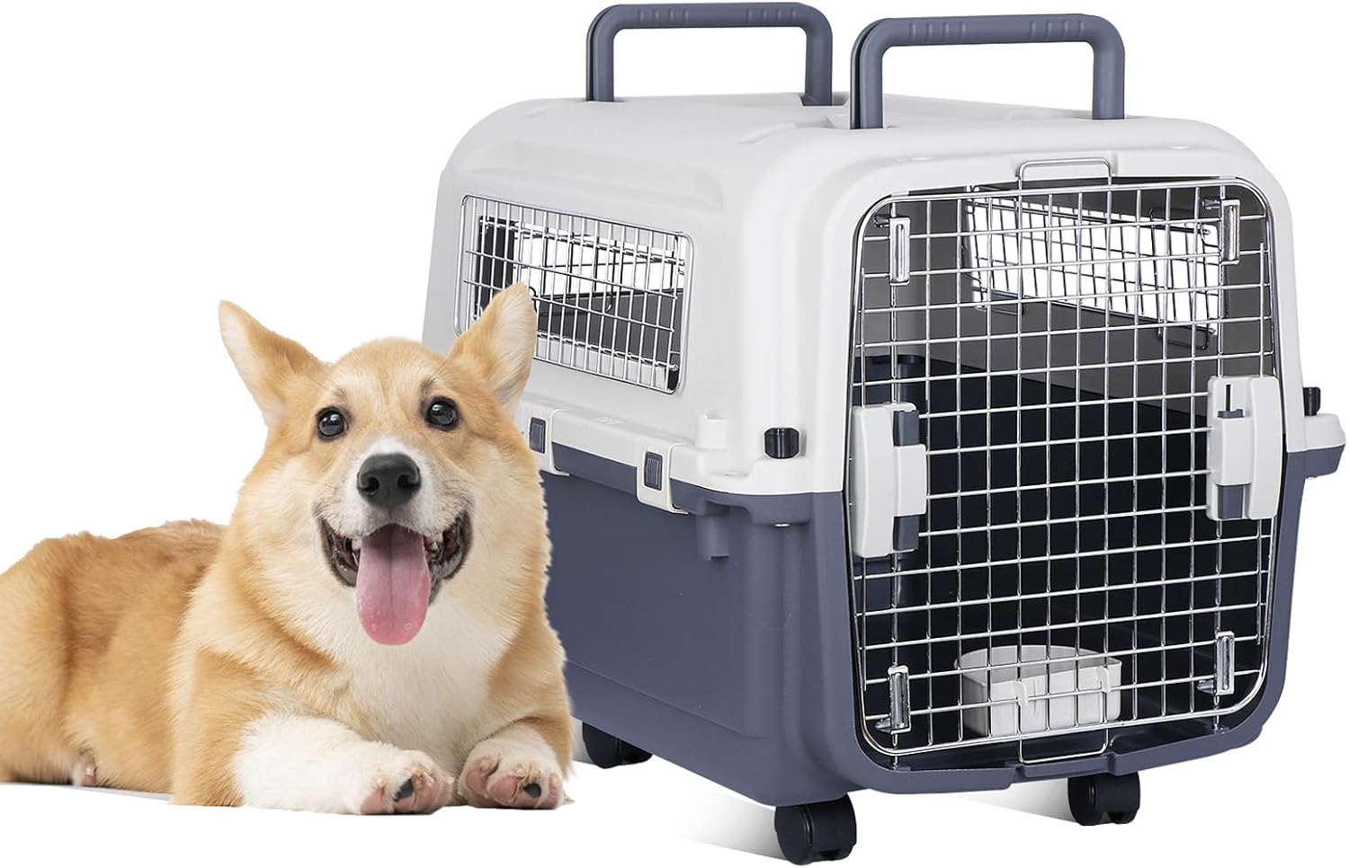 Amazon | ZENY ペットキャリー 大型犬 クレート 犬 キャリー 大型犬