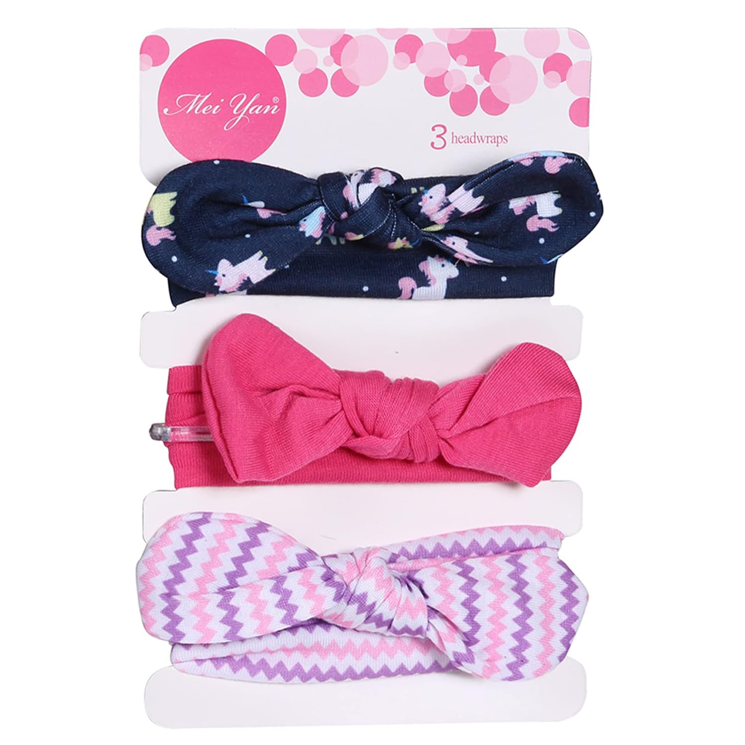 SYGA 3 Pcs Children's Hairband Elastic Headband Suit Baby Girls Headdress Hair Accessories-image-38