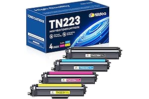 4-Pack Compatible TN223 Toner for Brother TN223/TN-223 TN2234PK