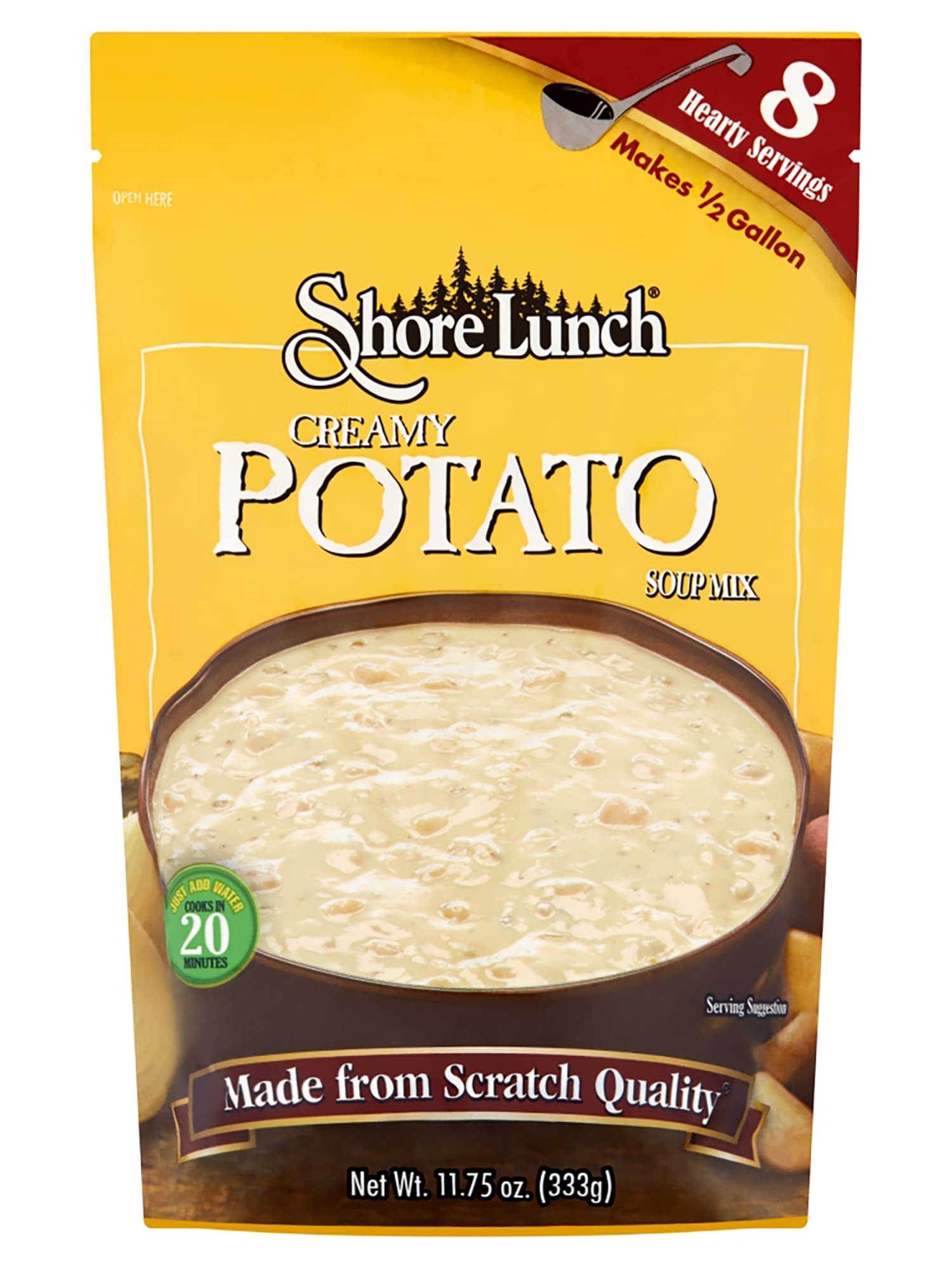 Shore Lunch Creamy Potato Soup Mix, 11.75 oz