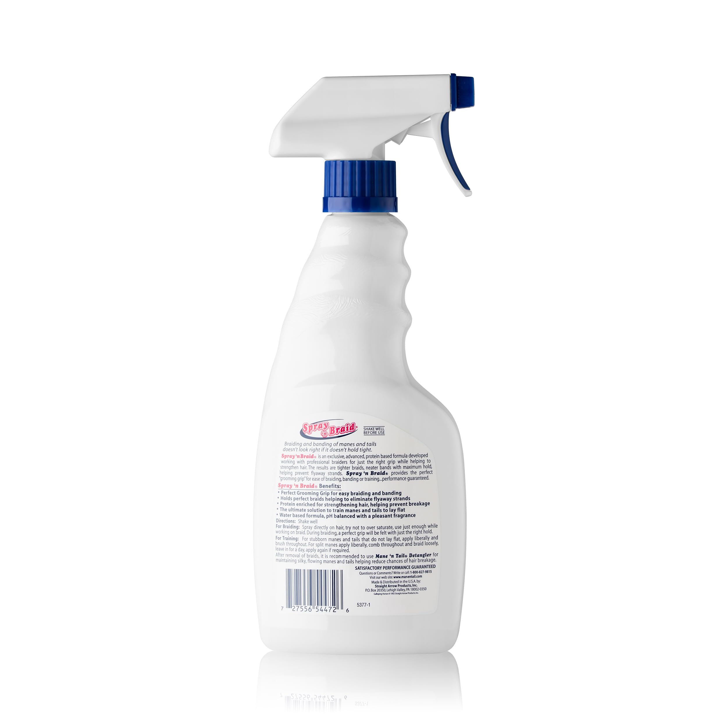 Mane 'n Tail Spray 'n Braid Formula for Professional Grooming Grip. - image 2