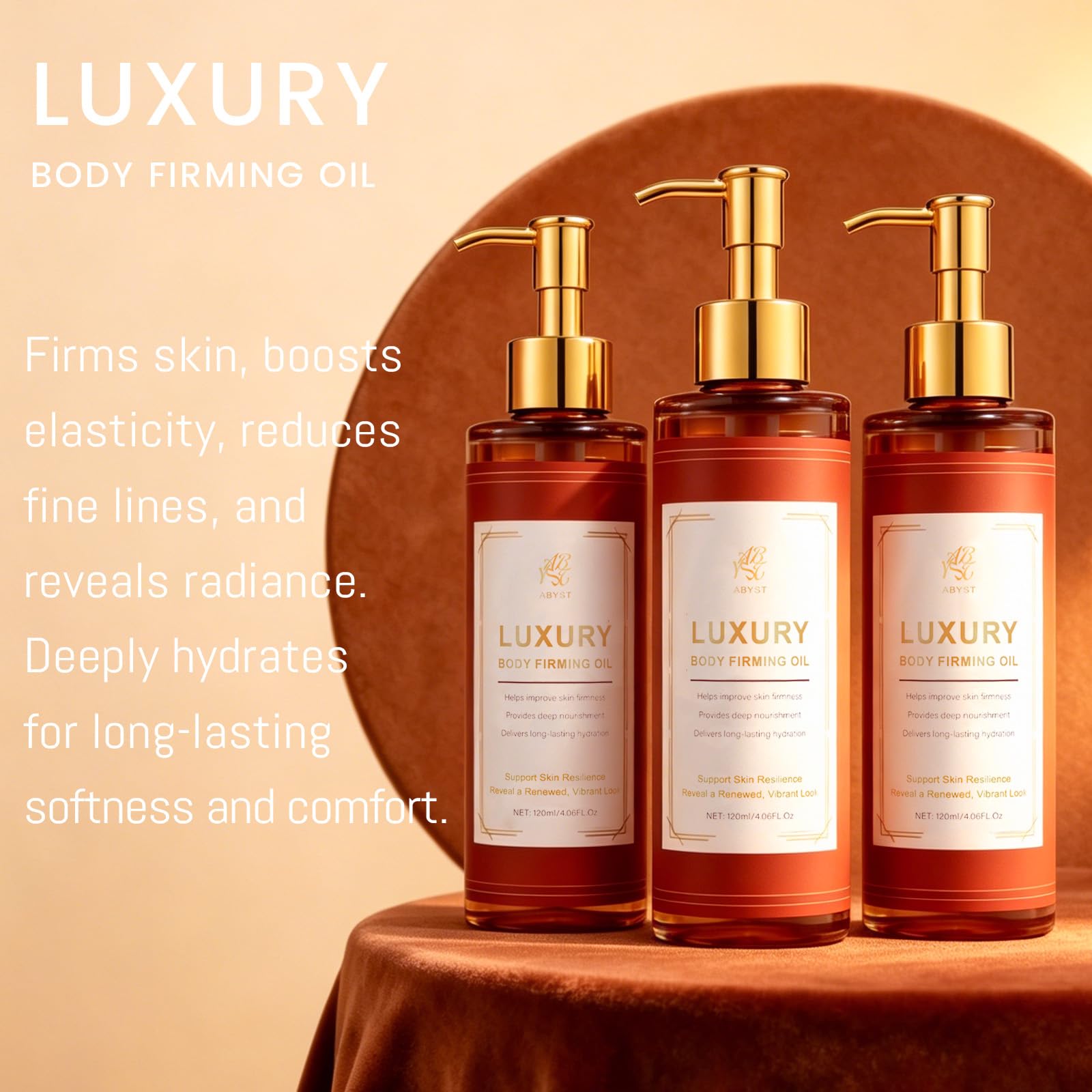 Body Firming Oil - Toning, Tightening and Hydrating Skin Treatment