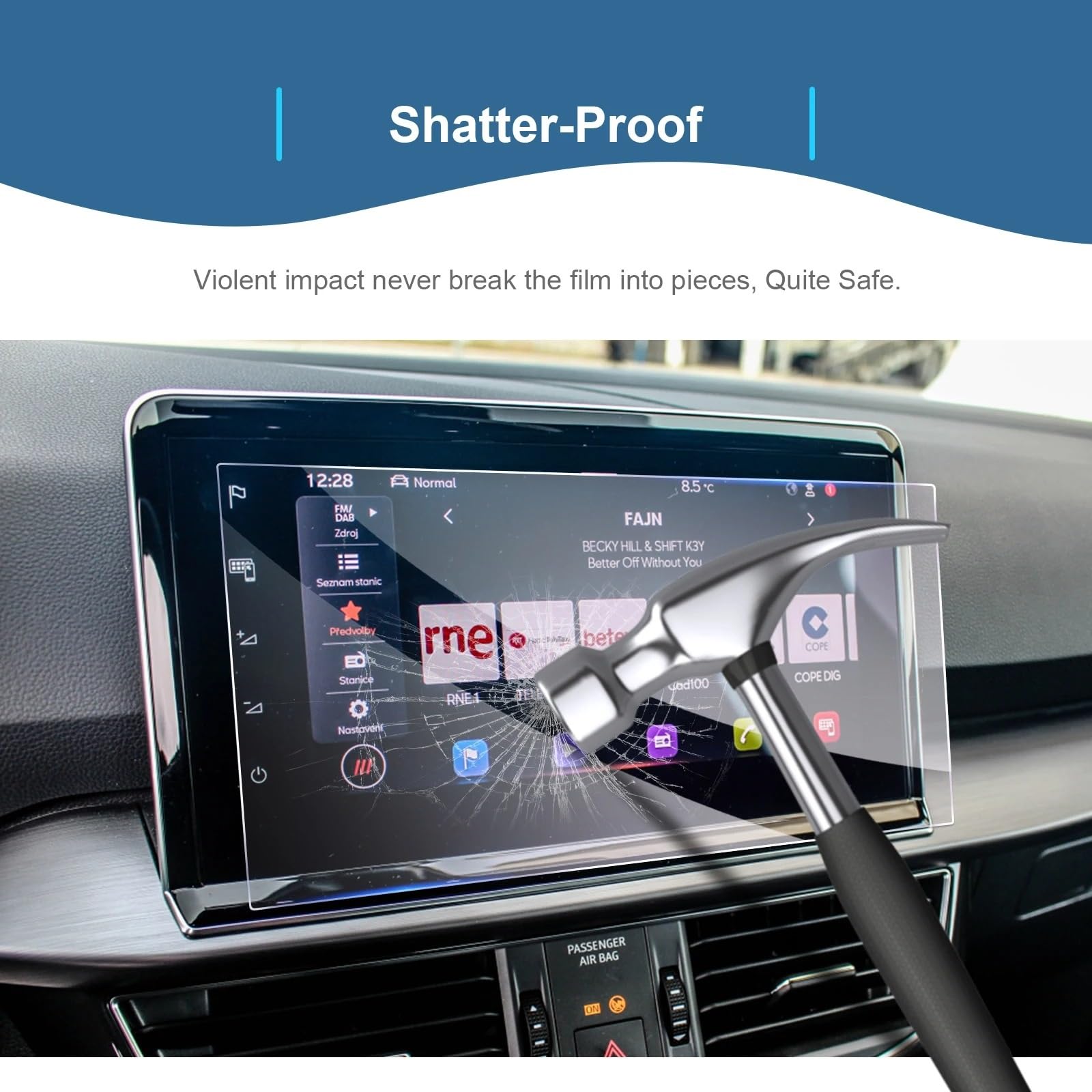 Ochraniacz ekranu do Seat Ibiza Arona 2022 Navigation Touch