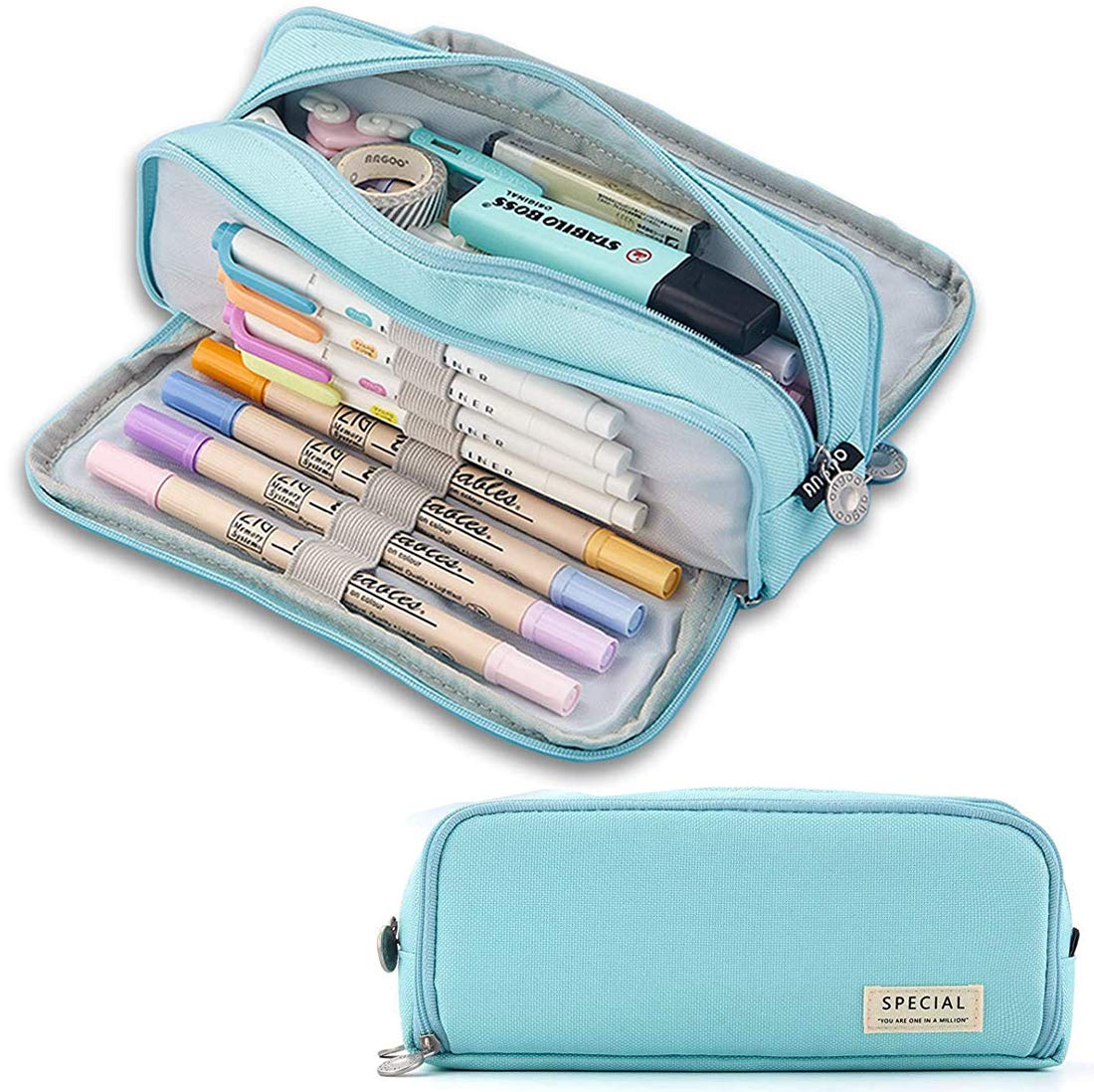 Astuccio Con Stampa Bulldog Inglese - Grande Capacità 21x10.5x5 Cm, Portapenne E Trousse Da Viaggio
