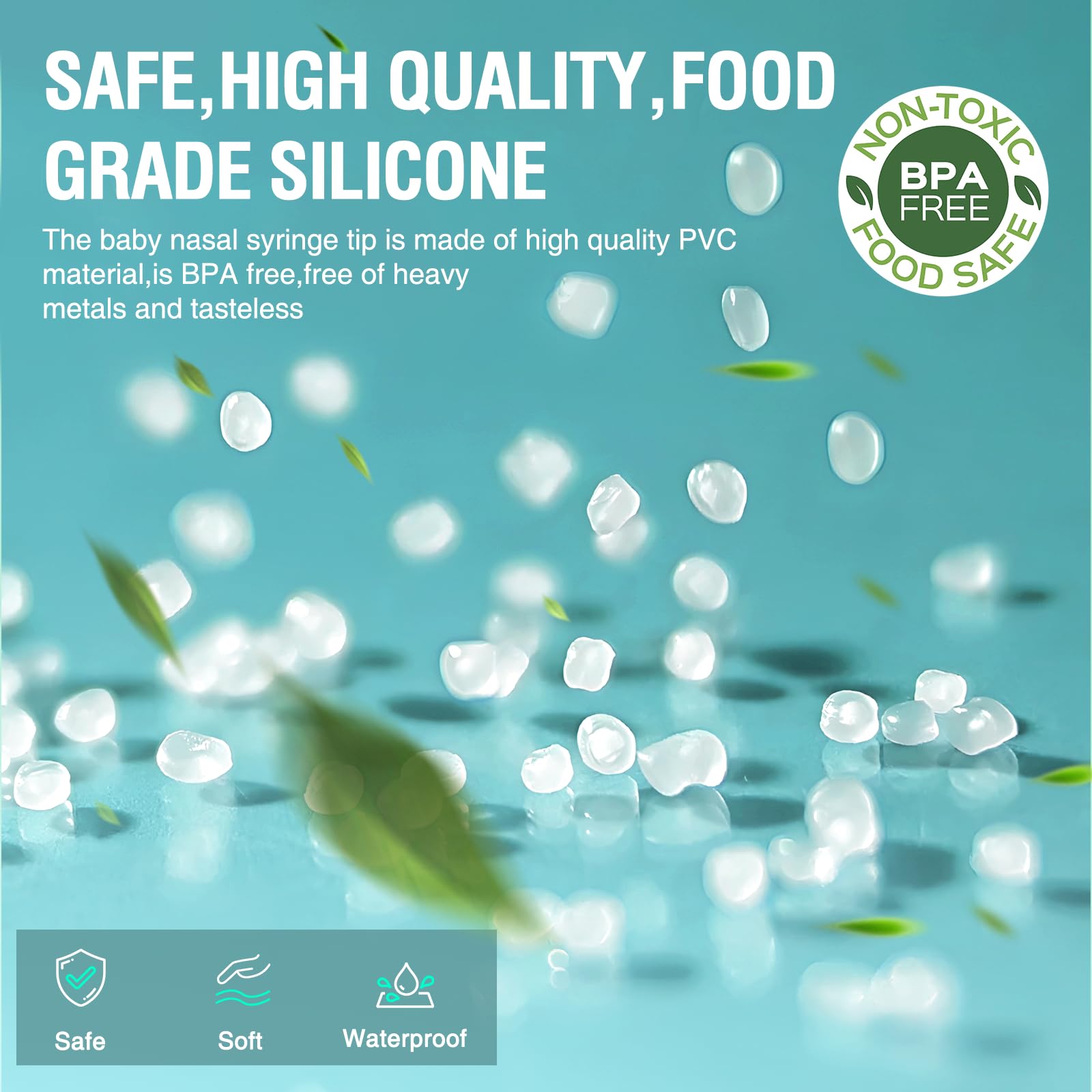 Diboniur Siringa per Lavaggi Nasali Bambini, 4 Pezzi Olive Nasali per Lavaggi Neonato 10 ml, Portatile Siringhe Lavaggio Nasale Neonato con Punta in Silicone Morbido, Riutilizzabile Irrigatore Nasale