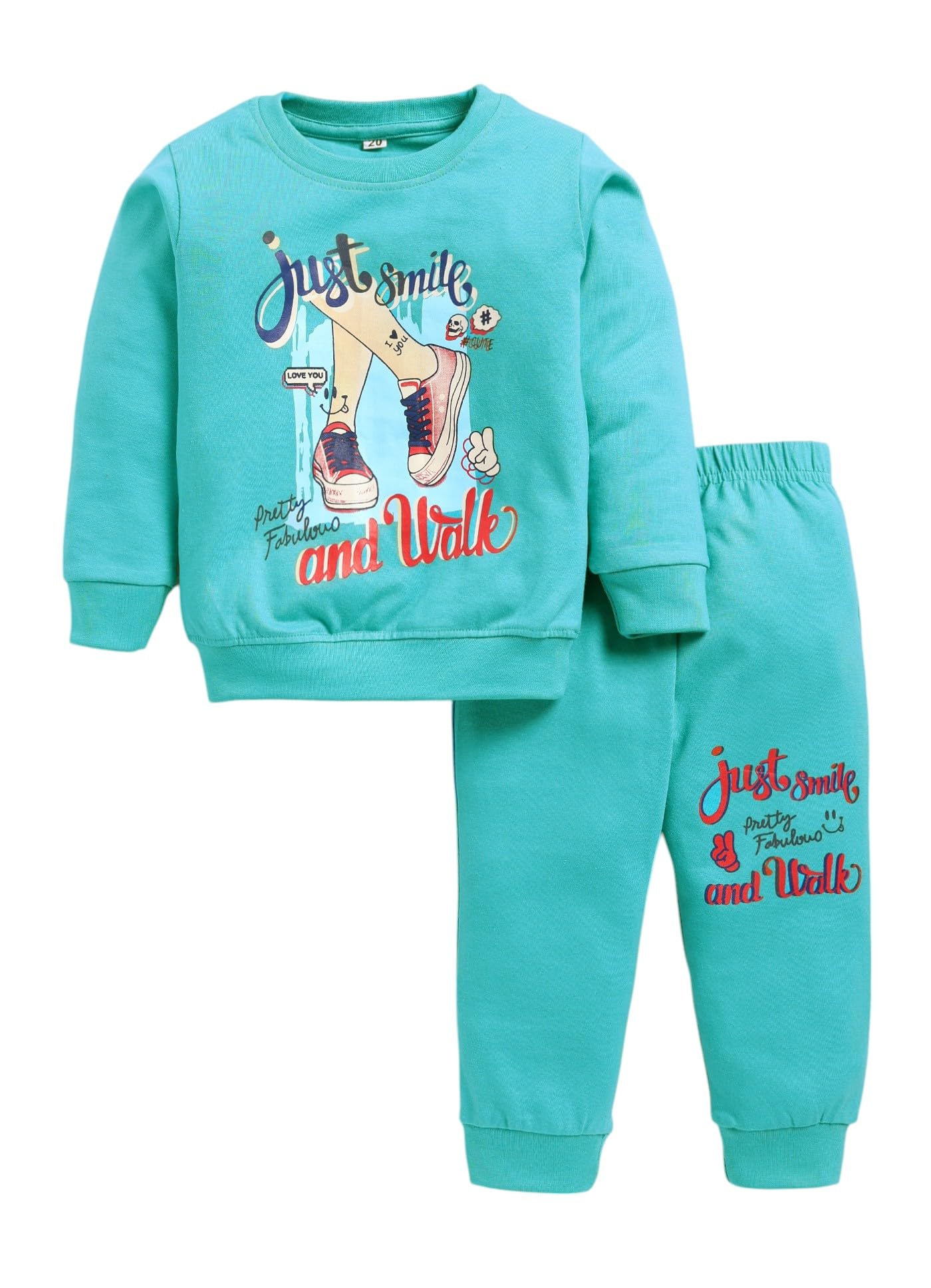 stylish beautiful kids Trendy Full-Sleeve T-Shirt & Pant for Kids girls-image-27