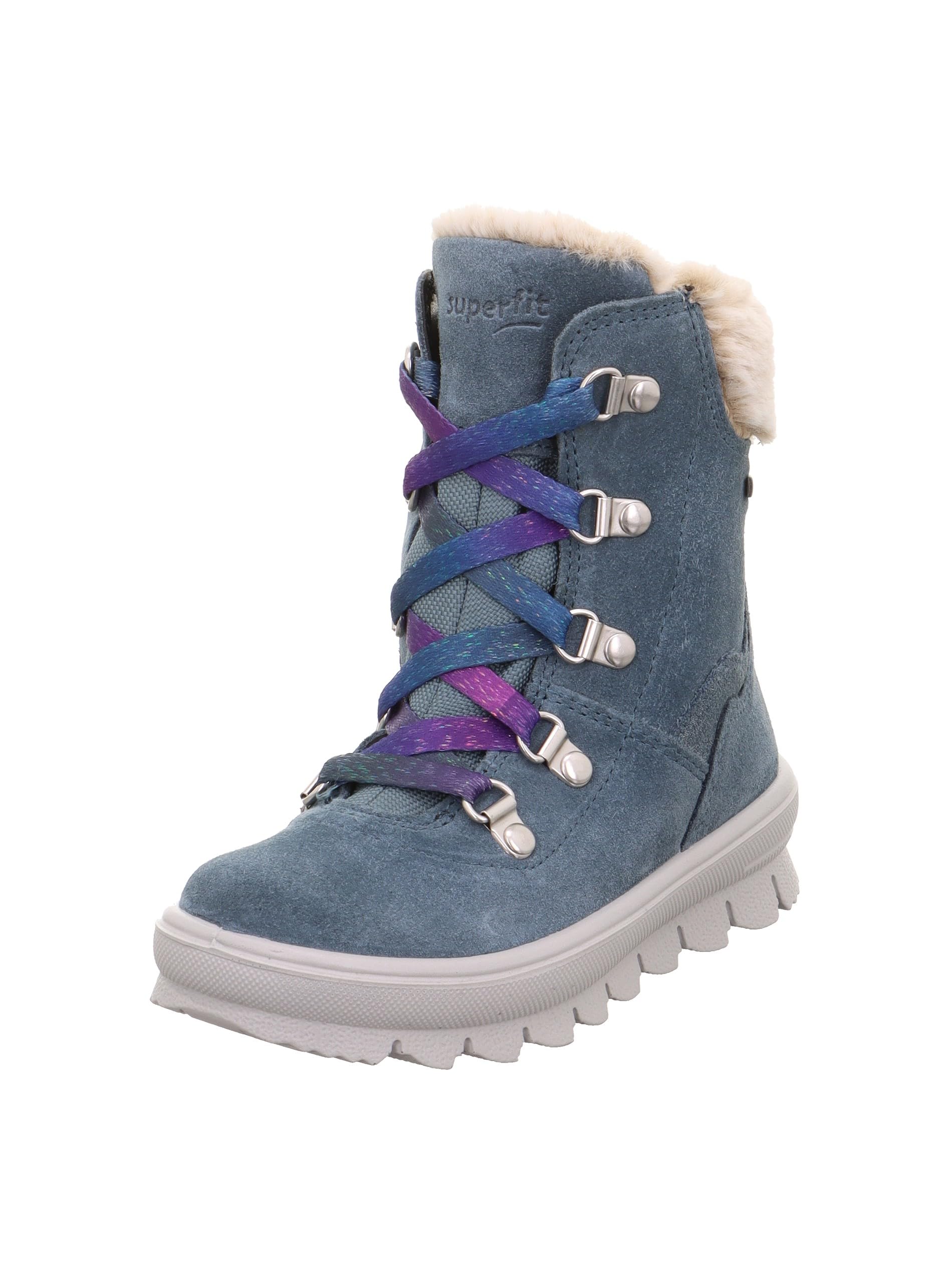 Superfit Mädchen Flavia Mädchen Warm Gefütterte Gore-tex Blau 8010 BottesFille